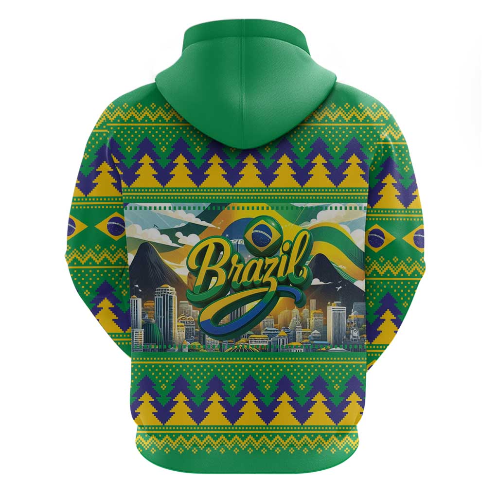 Brazil Christmas Feliz Natal Hoodie LT01