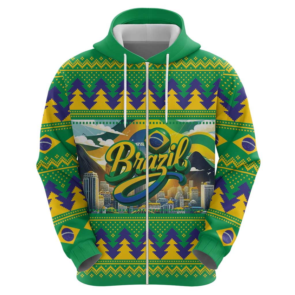 Brazil Christmas Feliz Natal Hoodie LT01