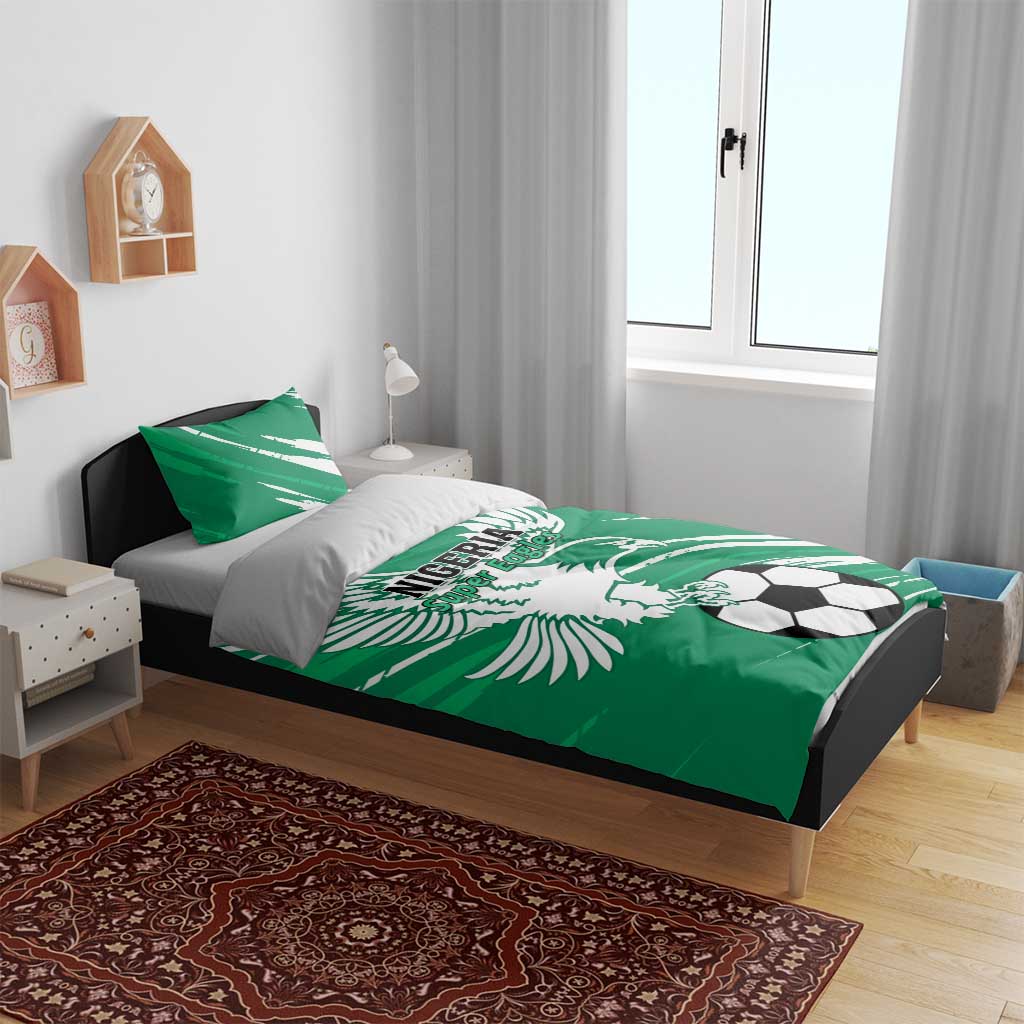 Nigeria Football Bedding Set - Victory for the Super Eagles LT01