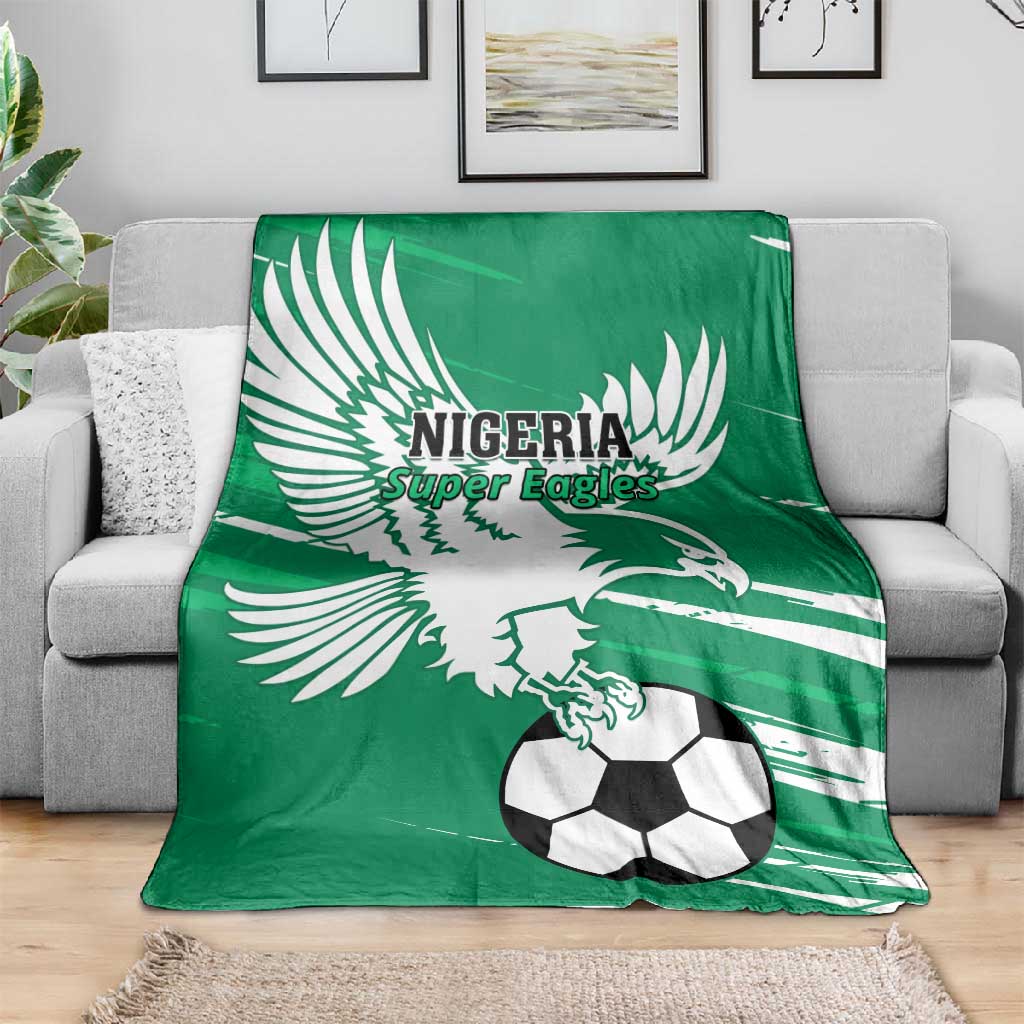 Nigeria Football Blanket - Victory for the Super Eagles LT01