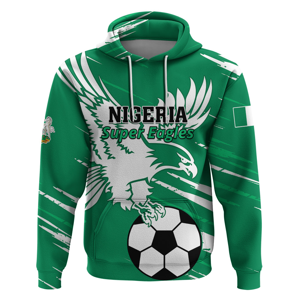 Nigeria Football Hoodie Go Super Eagles LT01