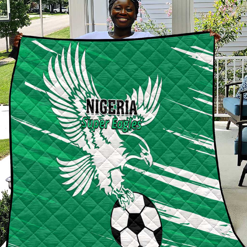Nigeria Football Quilt - Victory for the Super Eagles LT01