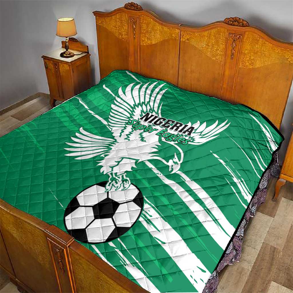 Nigeria Football Quilt - Victory for the Super Eagles LT01