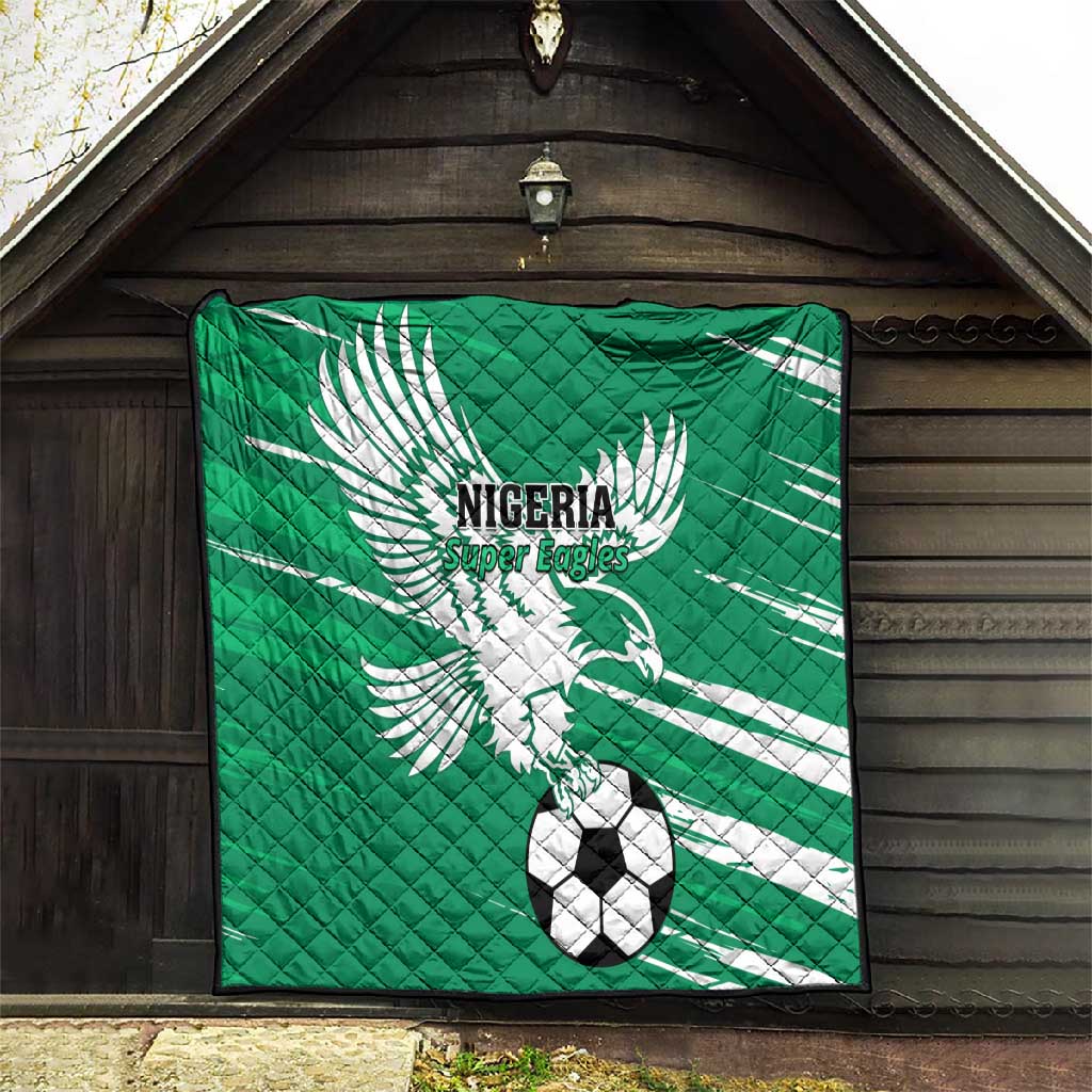 Nigeria Football Quilt - Victory for the Super Eagles LT01