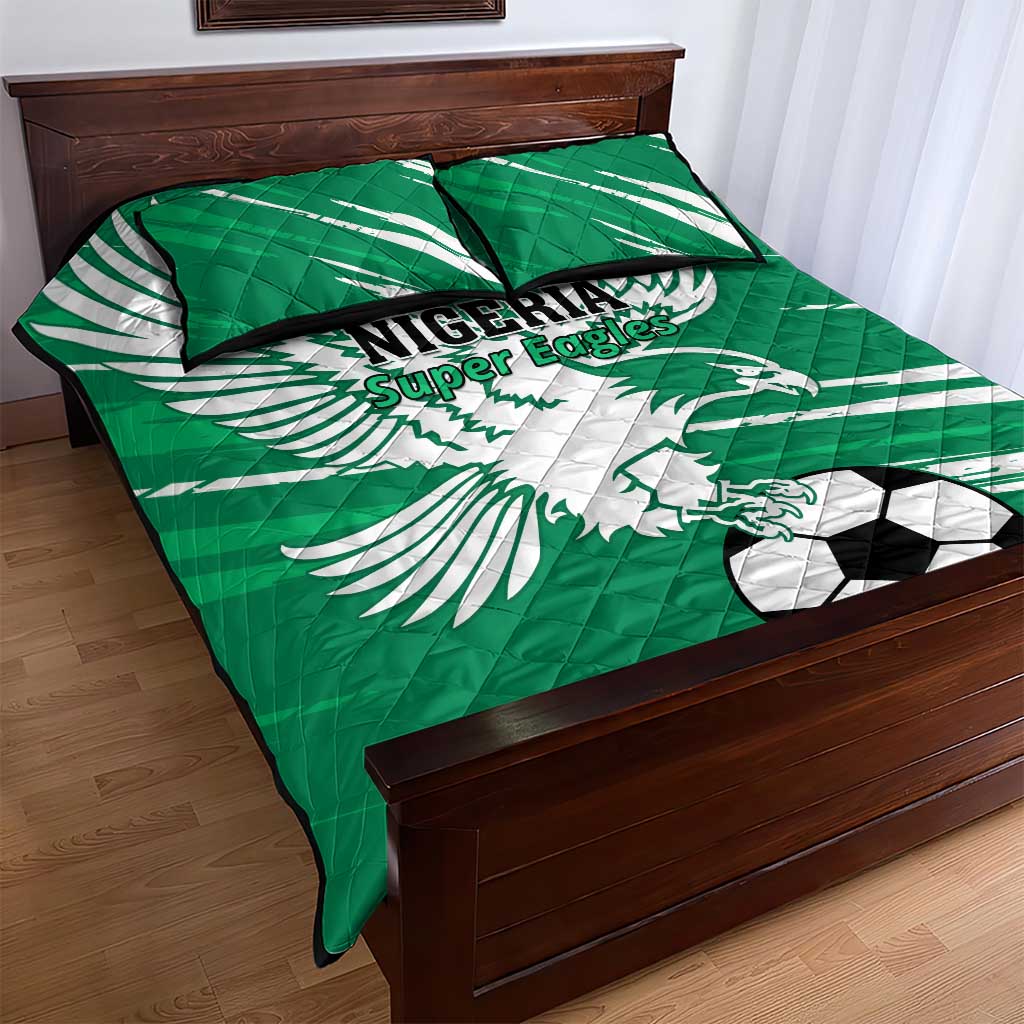 Nigeria Football Quilt Bed Set - Victory for the Super Eagles LT01