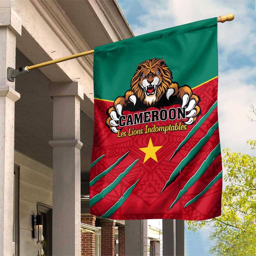 Support Les Lions Indomptables - Cameroon Football Garden Flag LT01