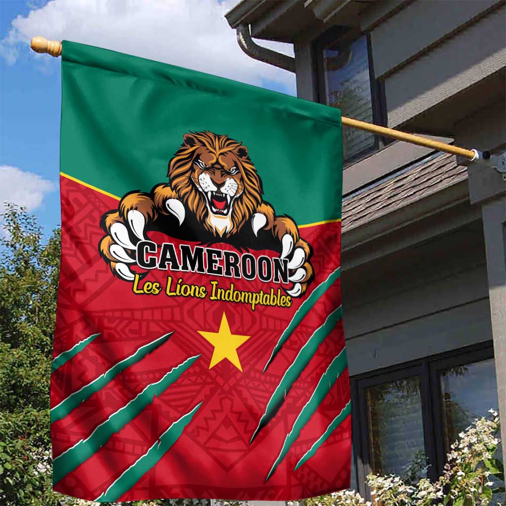 Support Les Lions Indomptables - Cameroon Football Garden Flag LT01