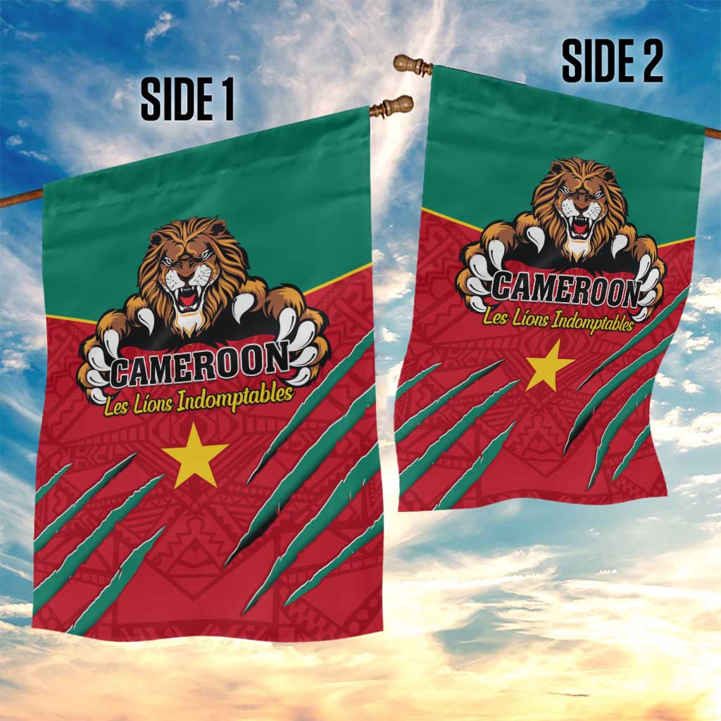 Support Les Lions Indomptables - Cameroon Football Garden Flag LT01