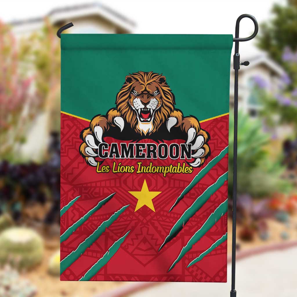 Support Les Lions Indomptables - Cameroon Football Garden Flag LT01