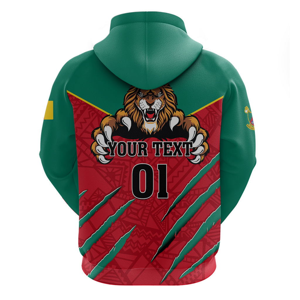 Cameroon Football Hoodie Go Les Lions Indomptables LT01