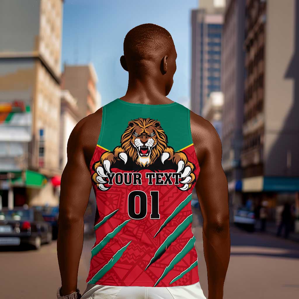 Support Les Lions Indomptables - Cameroon Football Men Tank Top LT01
