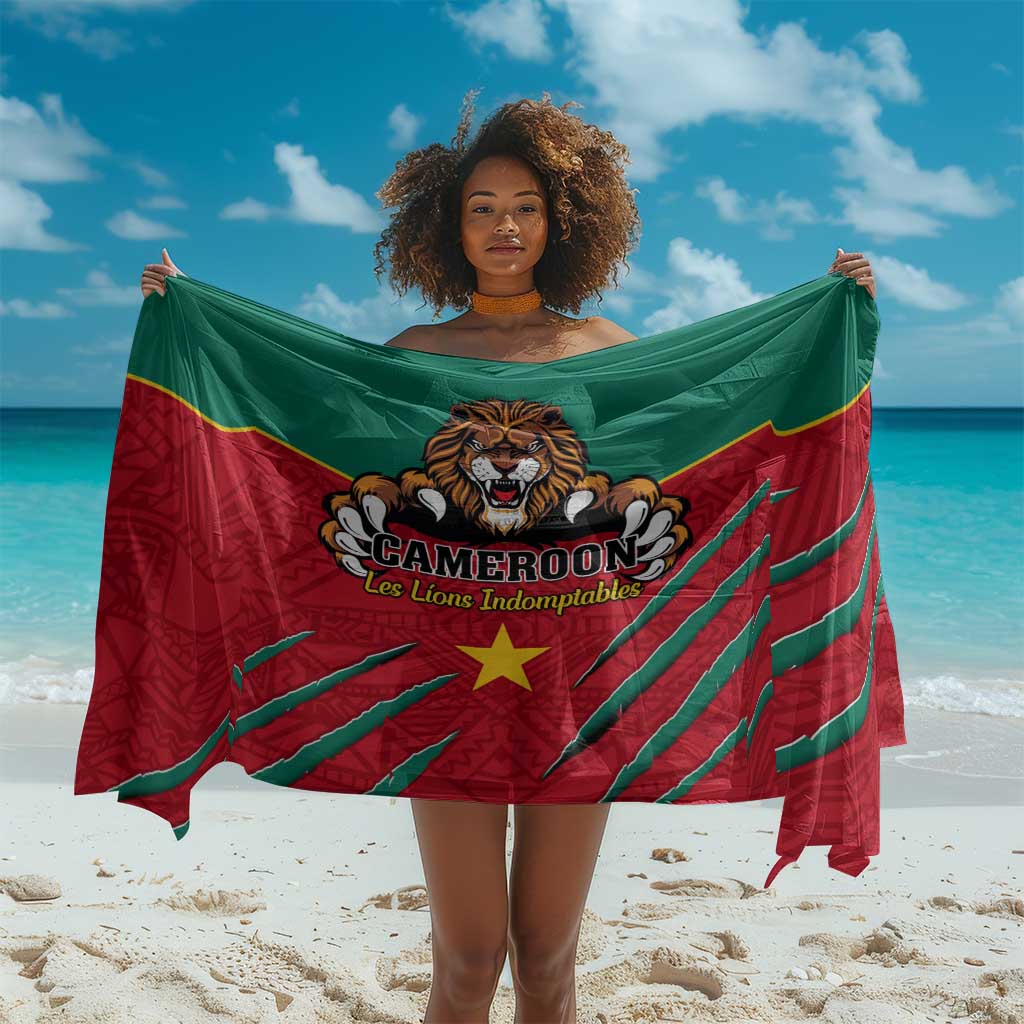 Support Les Lions Indomptables - Cameroon Football Sarong LT01