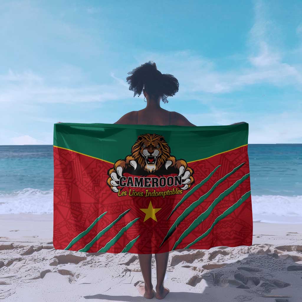 Support Les Lions Indomptables - Cameroon Football Sarong LT01