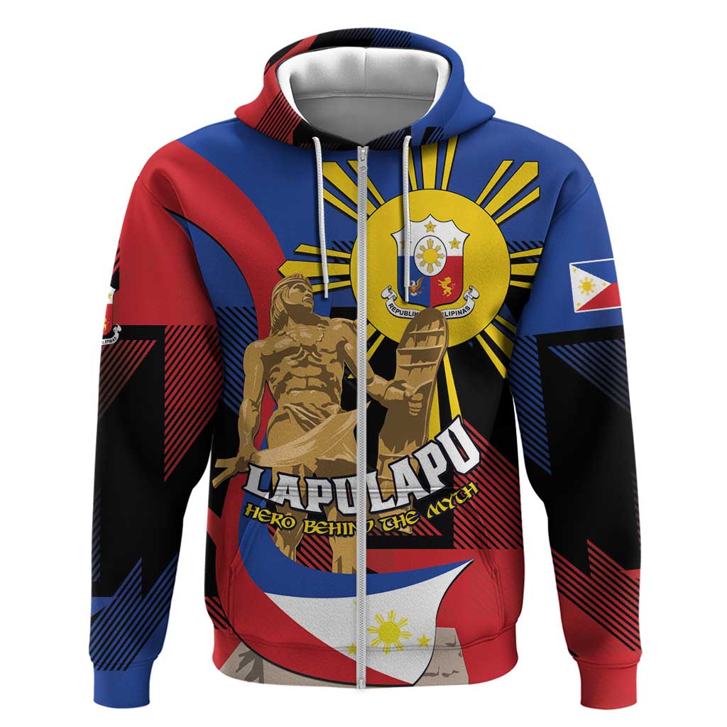 Personalized Philippines Lapulapu Hoodie Hero Behind The Myth LT01