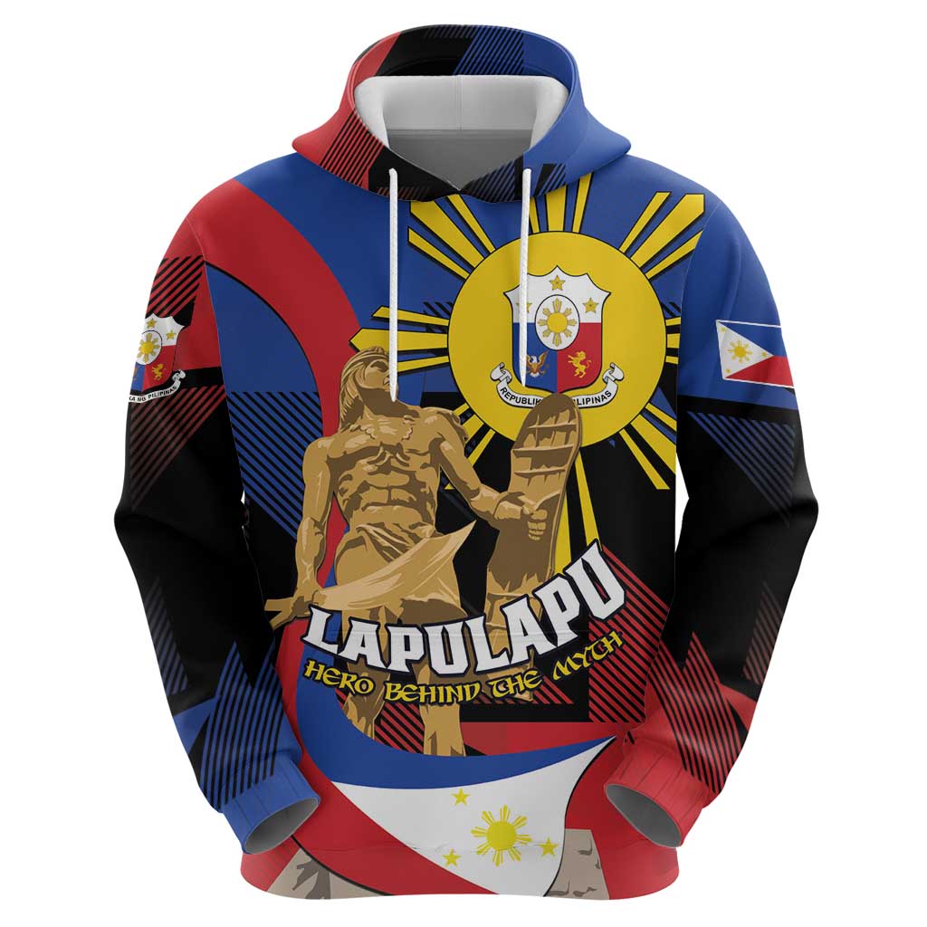 Personalized Philippines Lapulapu Hoodie Hero Behind The Myth LT01