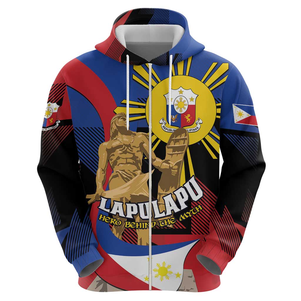Personalized Philippines Lapulapu Hoodie Hero Behind The Myth LT01