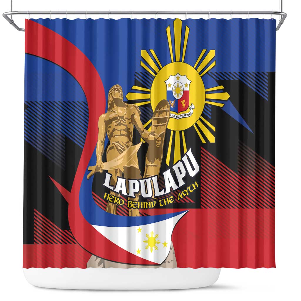 Philippines Lapulapu Shower Curtain Hero Behind The Myth LT01
