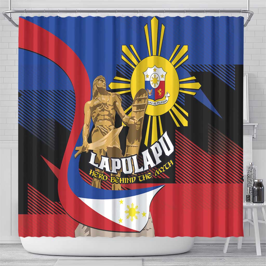 Philippines Lapulapu Shower Curtain Hero Behind The Myth LT01