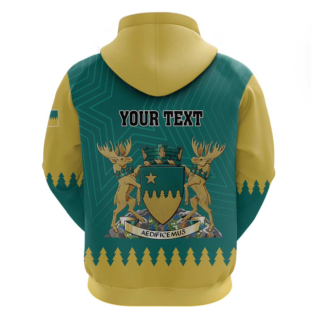Personalised Canada Greater Sudbury Hoodie The Nickel Capital Aedificemus LT01