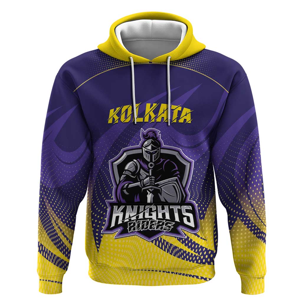 Custom Kolkata 2025 Cricket Knight Riders Hoodie Korbo Lorbo Jeetbo LT01
