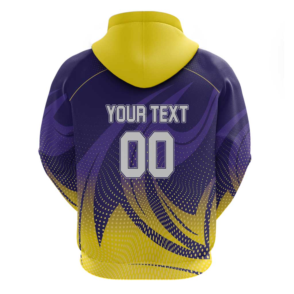 Custom Kolkata 2025 Cricket Knight Riders Hoodie Korbo Lorbo Jeetbo LT01