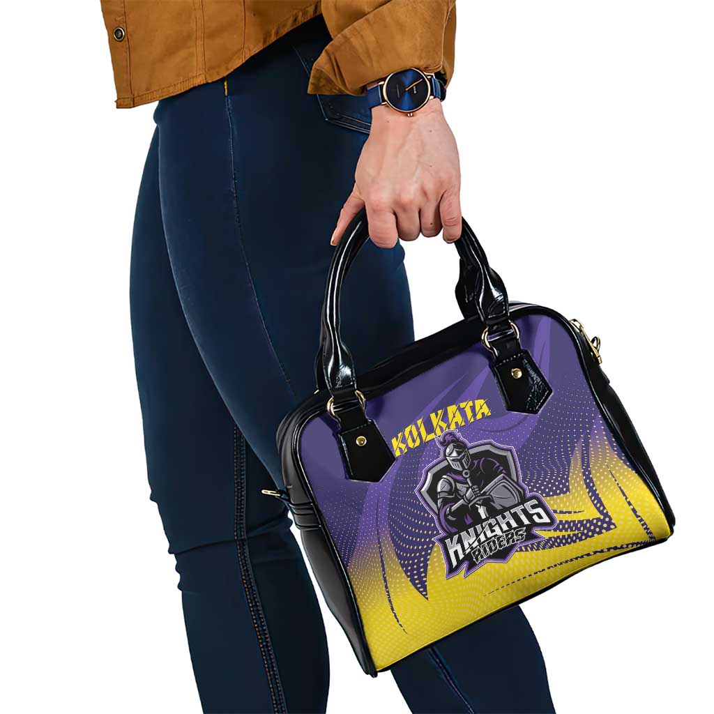 Kolkata 2025 Cricket Knight Riders Shoulder Handbag Korbo Lorbo Jeetbo LT01