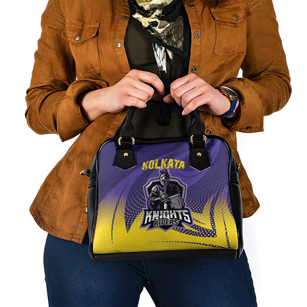 Kolkata 2025 Cricket Knight Riders Shoulder Handbag Korbo Lorbo Jeetbo LT01