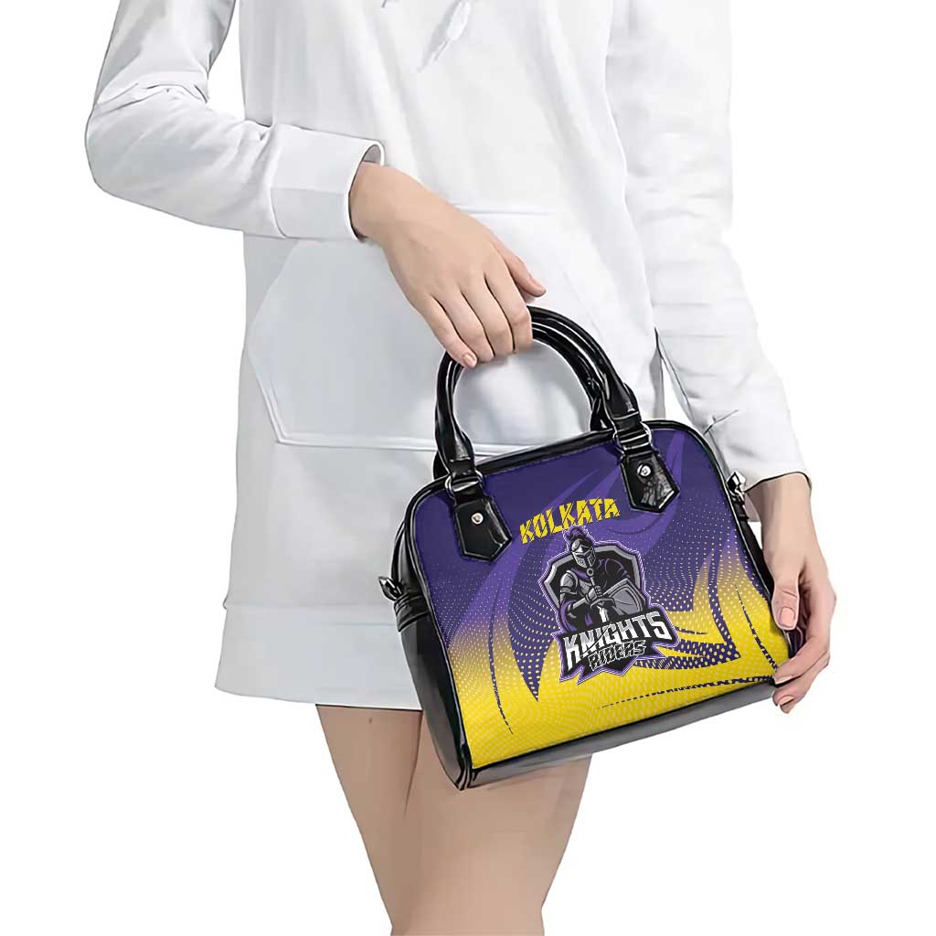 Kolkata 2025 Cricket Knight Riders Shoulder Handbag Korbo Lorbo Jeetbo LT01