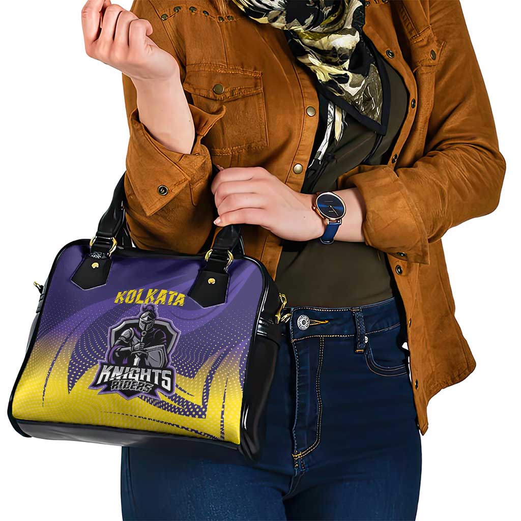 Kolkata 2025 Cricket Knight Riders Shoulder Handbag Korbo Lorbo Jeetbo LT01