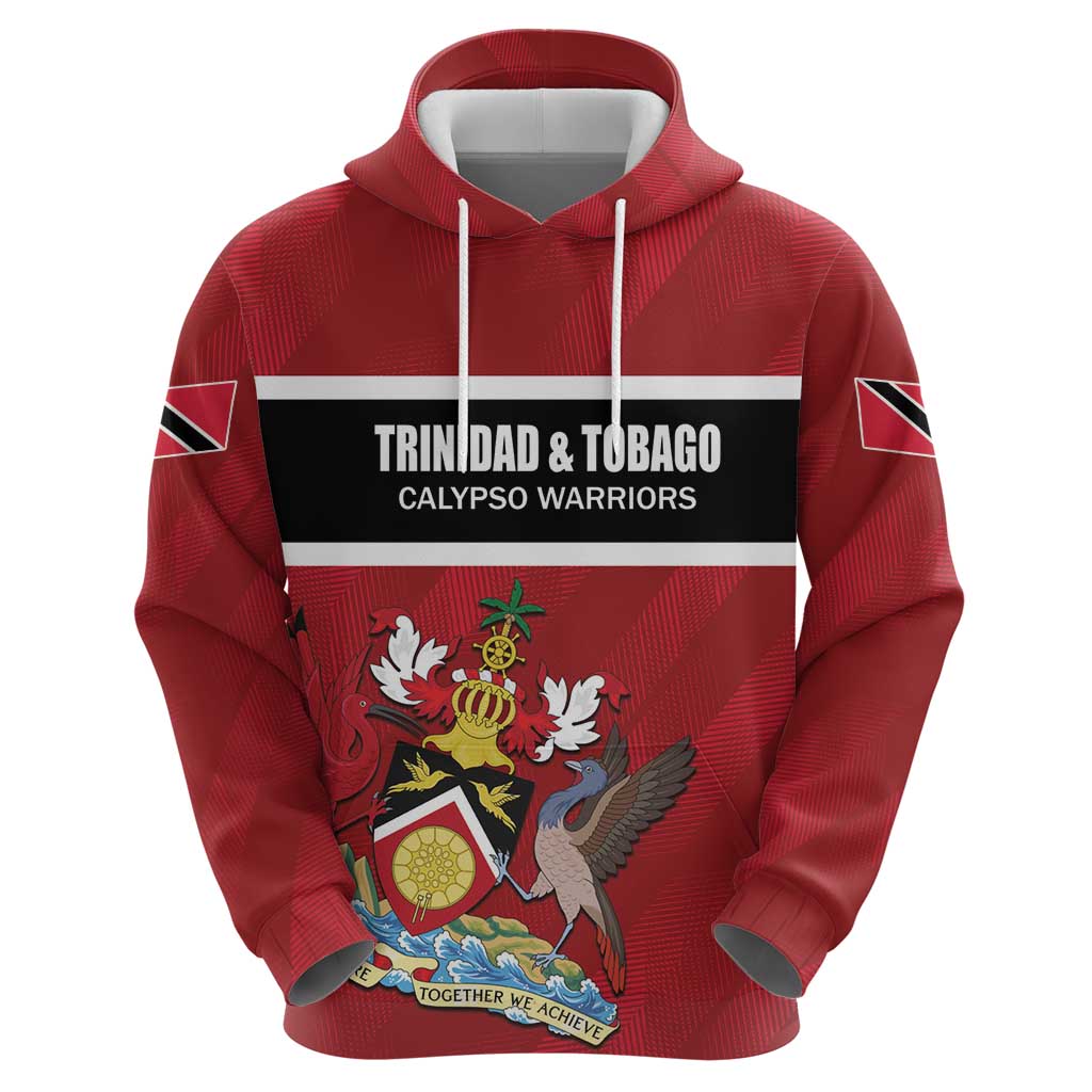 Custom Trinidad and Tobago Rugby Hoodie Come On Calypso Warriors LT01