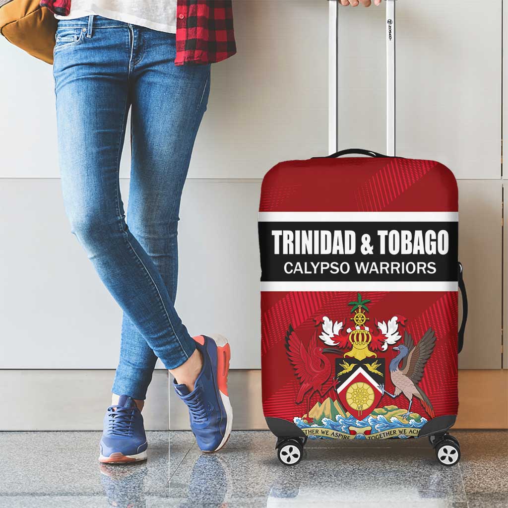 Trinidad and Tobago Rugby Luggage Cover Come On Calypso Warriors LT01