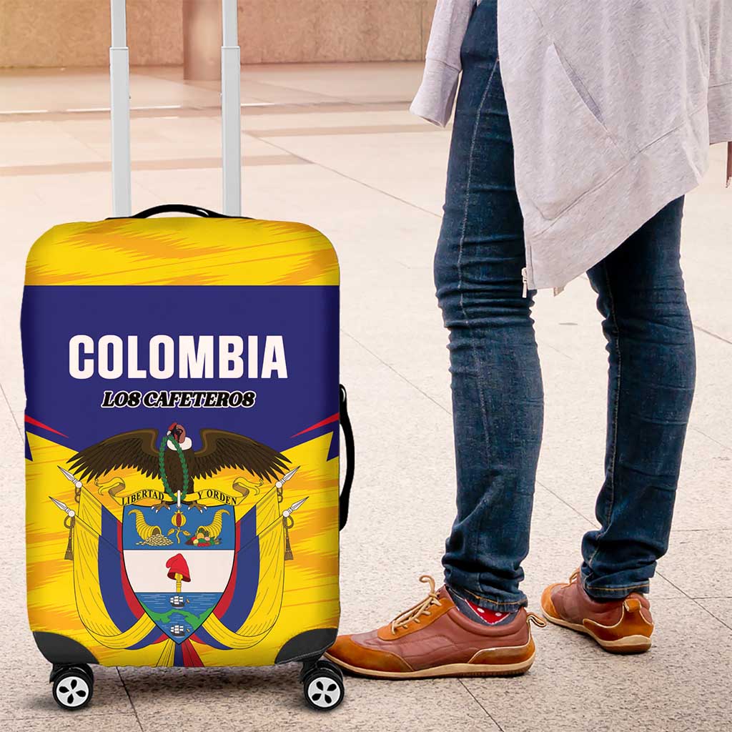 Football Colombia Luggage Cover Los Cafeteros Go Champions LT01