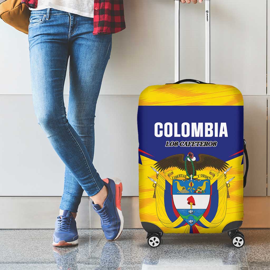 Football Colombia Luggage Cover Los Cafeteros Go Champions LT01
