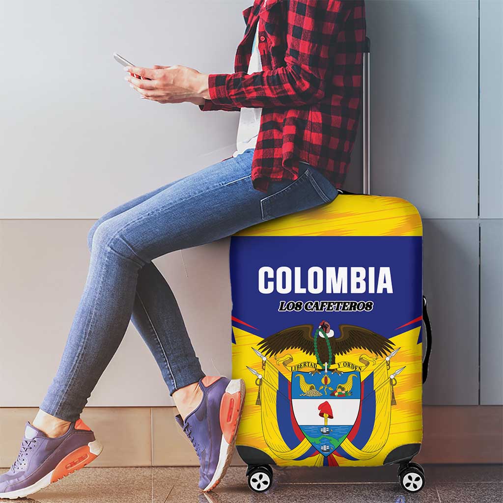Football Colombia Luggage Cover Los Cafeteros Go Champions LT01