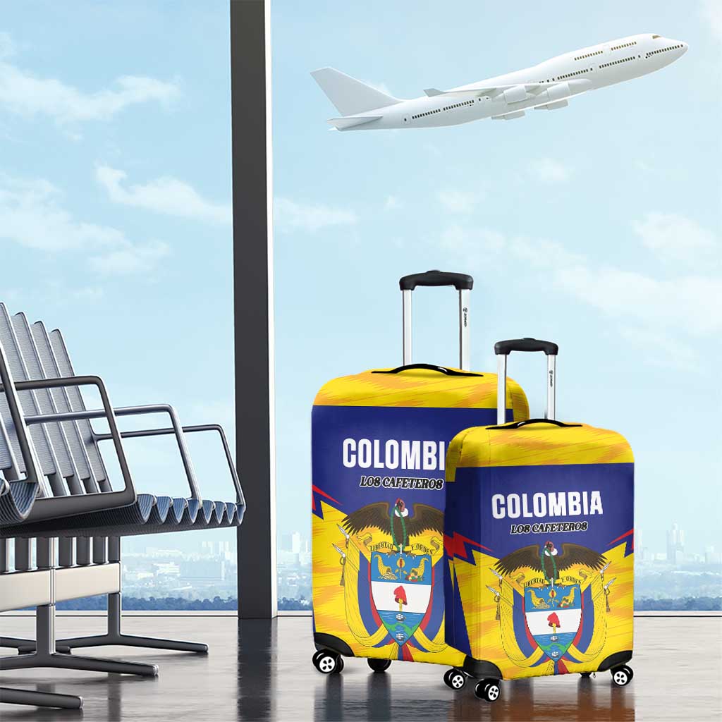 Football Colombia Luggage Cover Los Cafeteros Go Champions LT01