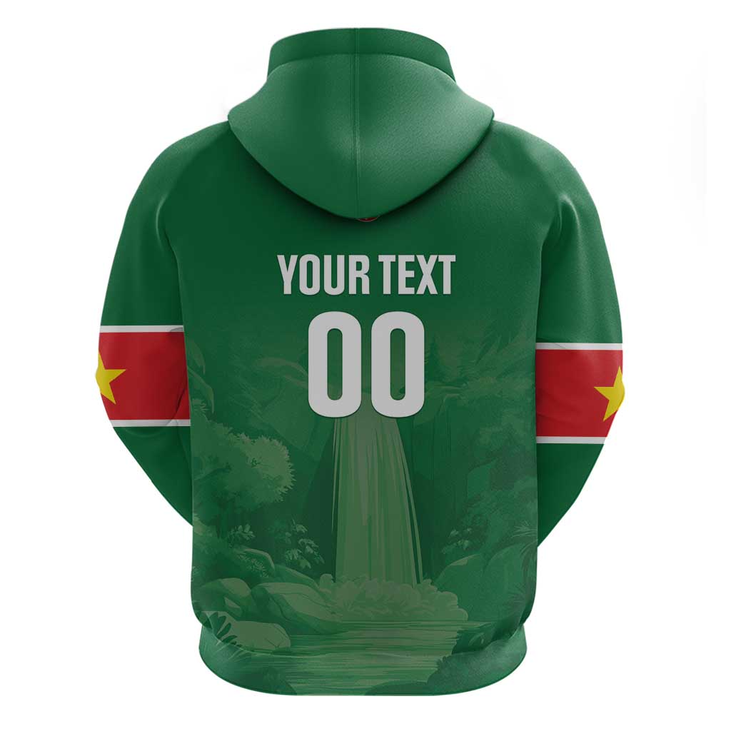 Custom Football Guadeloupe Green Hoodie Les Gwada Boy Go Champions LT01