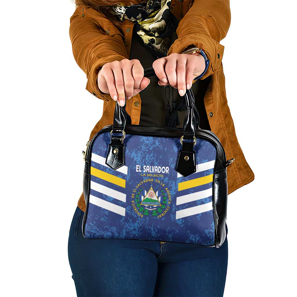 El Salvador Football Shoulder Handbag La Selecta Go Champions LT01