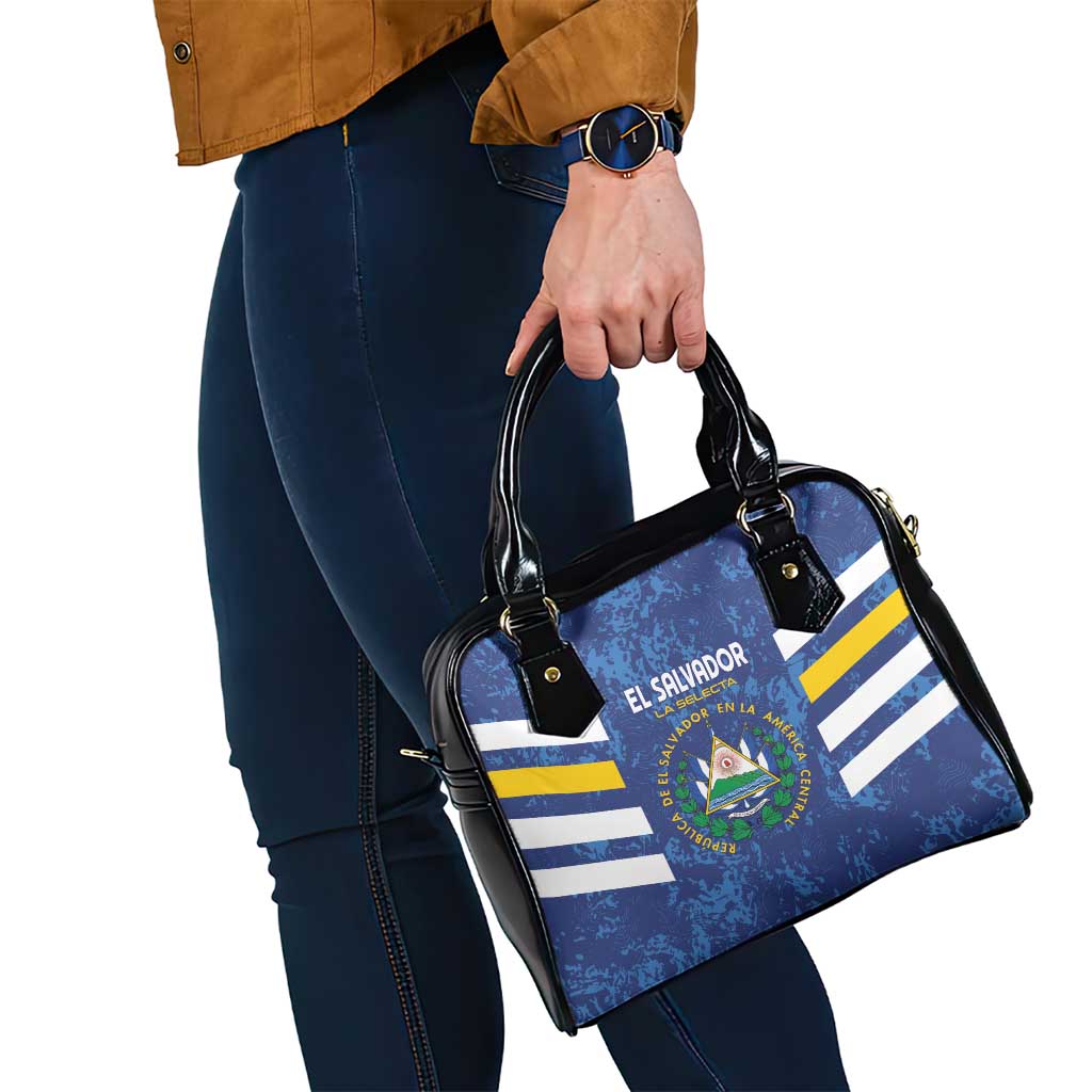 El Salvador Football Shoulder Handbag La Selecta Go Champions LT01
