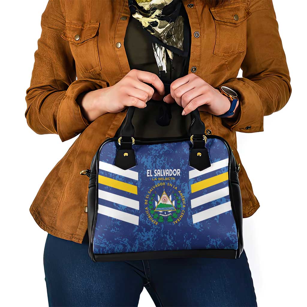 El Salvador Football Shoulder Handbag La Selecta Go Champions LT01
