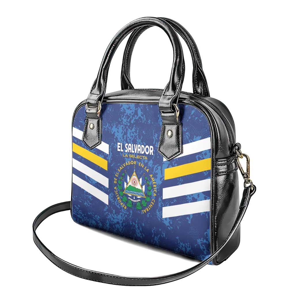 El Salvador Football Shoulder Handbag La Selecta Go Champions LT01