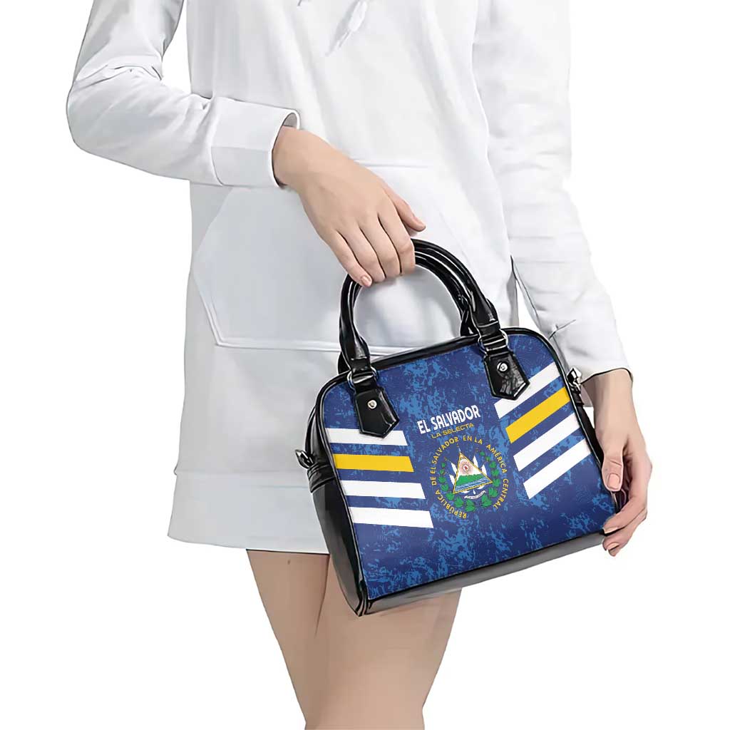 El Salvador Football Shoulder Handbag La Selecta Go Champions LT01