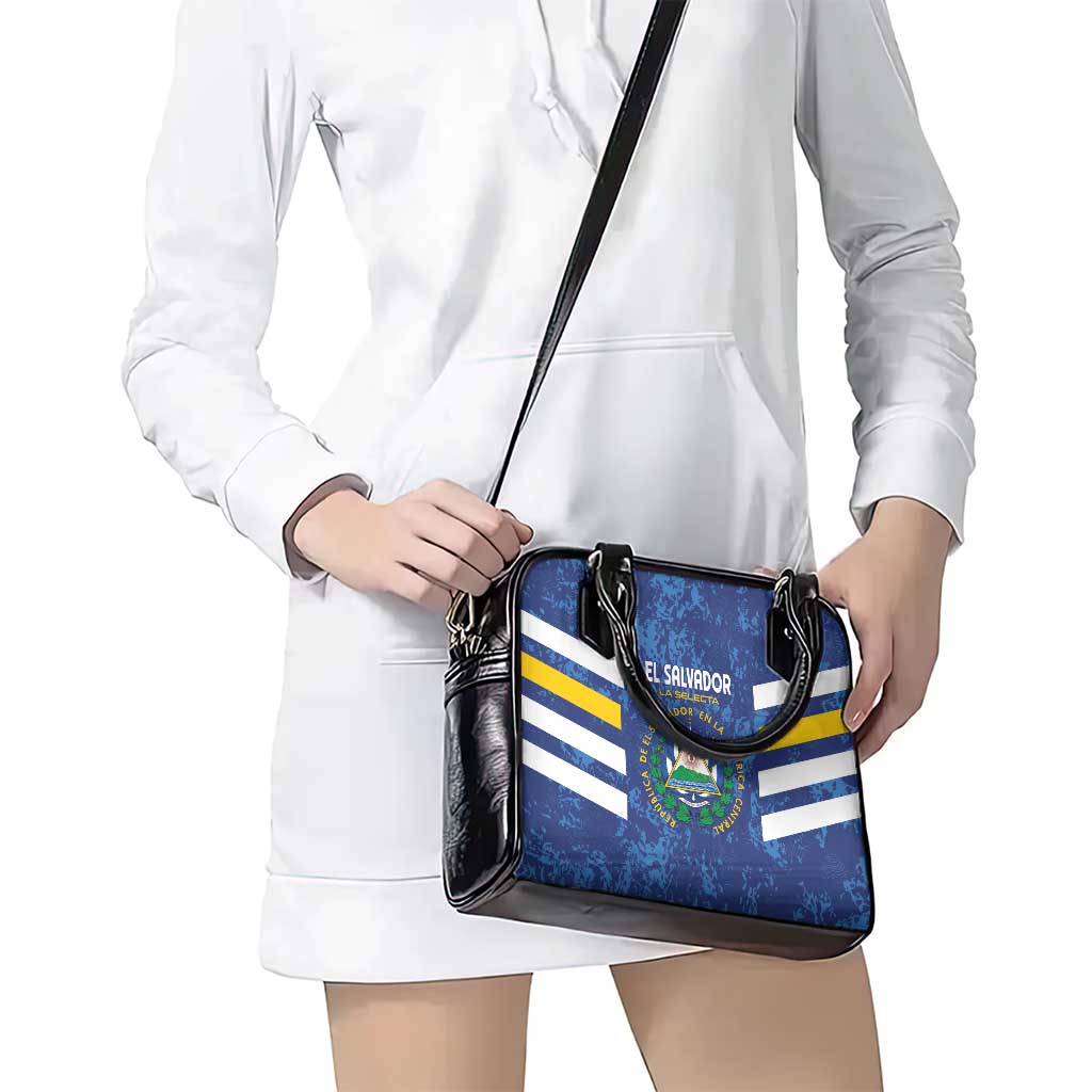 El Salvador Football Shoulder Handbag La Selecta Go Champions LT01