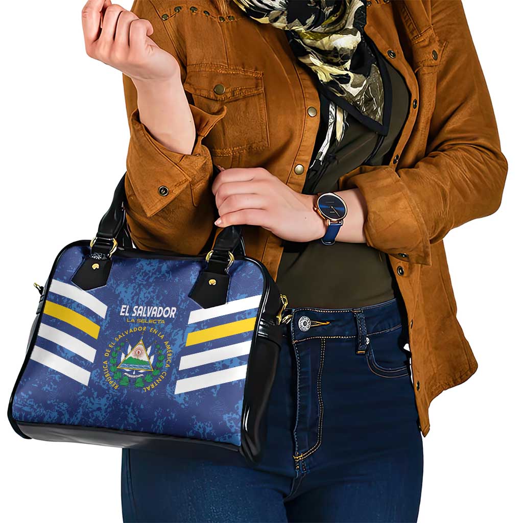 El Salvador Football Shoulder Handbag La Selecta Go Champions LT01