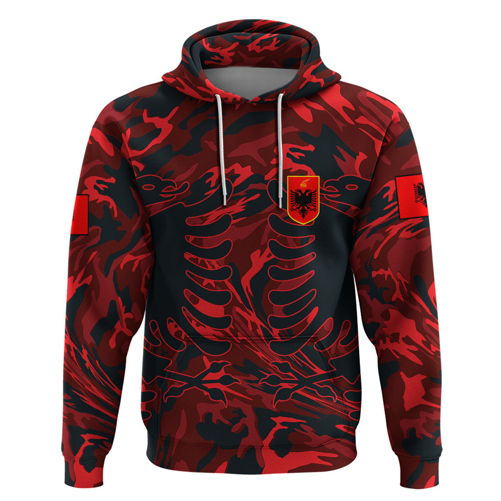 Albania Hoodie Albanian Golden Eagle Sport Version LT01