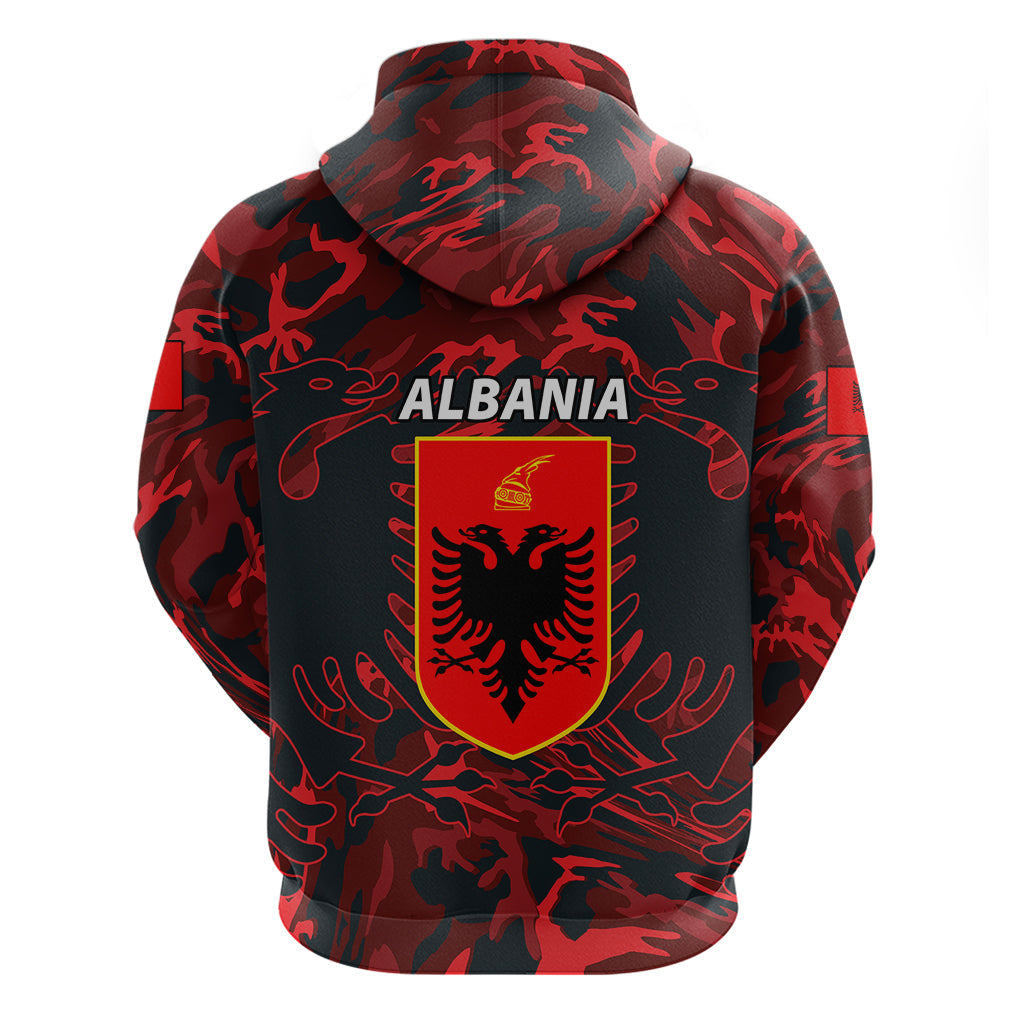 Albania Hoodie Albanian Golden Eagle Sport Version LT01