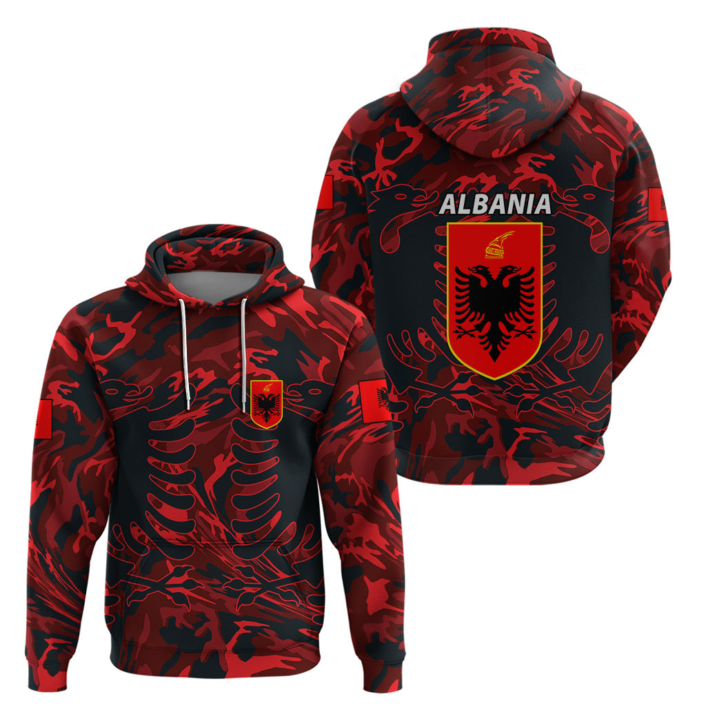 Albania Hoodie Albanian Golden Eagle Sport Version LT01