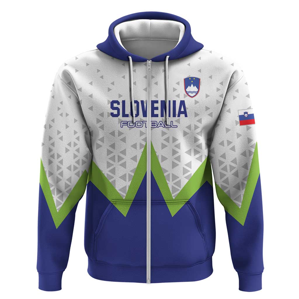 Custom Slovenia 2024 Football Hoodie Slovenija Go Champions LT01