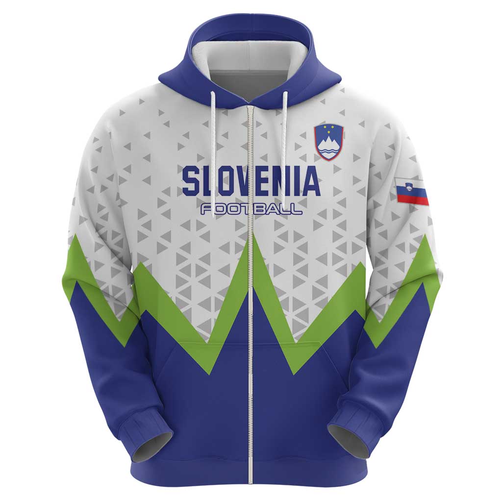 Custom Slovenia 2024 Football Hoodie Slovenija Go Champions LT01