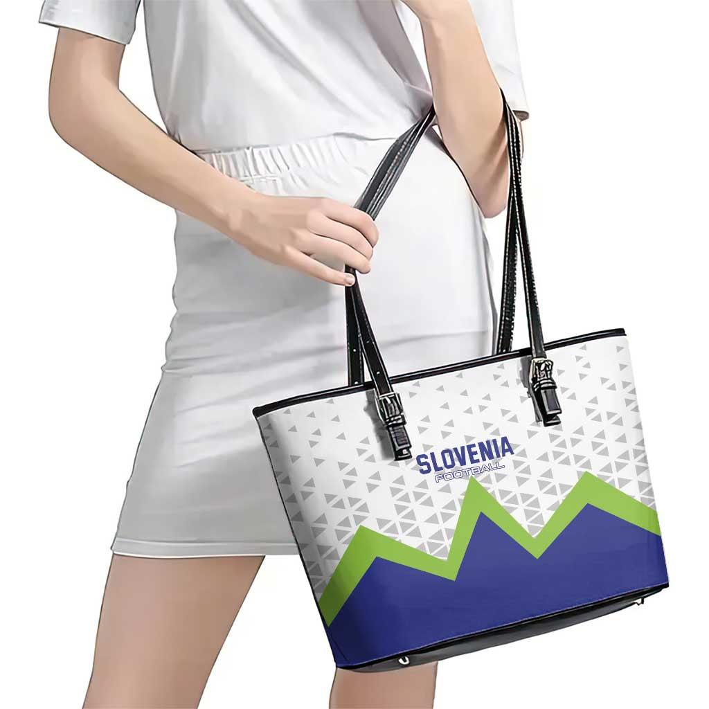 Slovenia 2024 Football Leather Tote Bag Slovenija Go Champions LT01