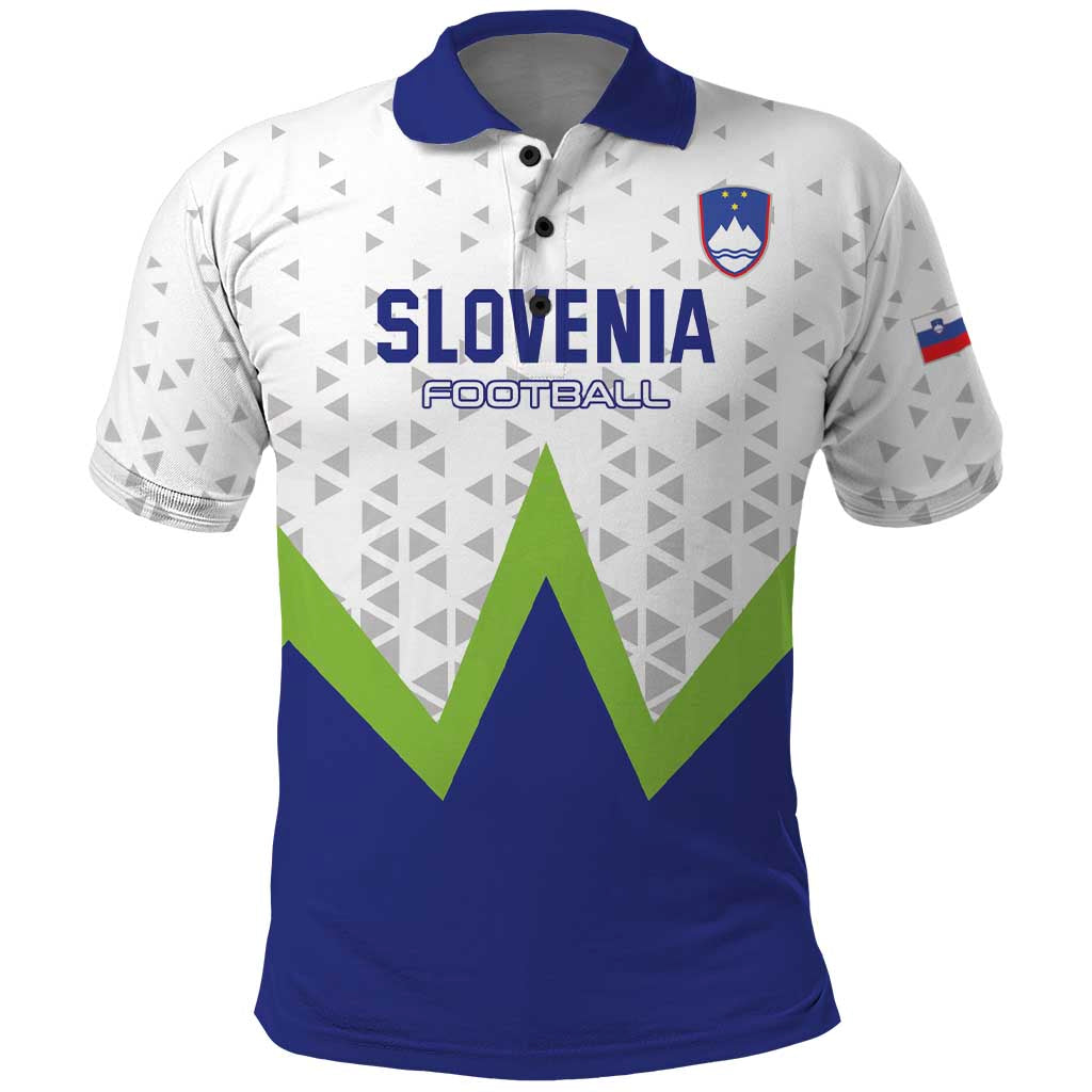 Custom Slovenia 2024 Football Polo Shirt Slovenija Go Champions LT01